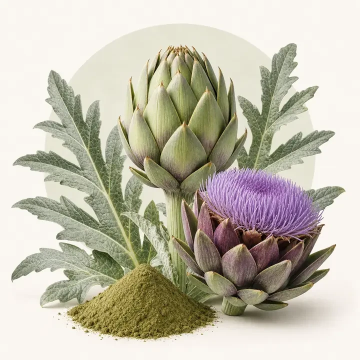 Artischockenblatt-Extrakt (Cynara scolymus): Pflanze, Rohstoff und Extraktdarstellung im Inhaltsstoffe-Lexikon