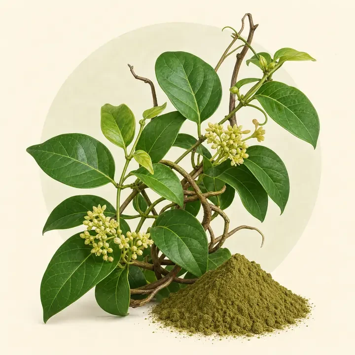 Gymnema Sylvestre: Pflanze, Rohstoff und Extraktdarstellung im Inhaltsstoffe-Lexikon