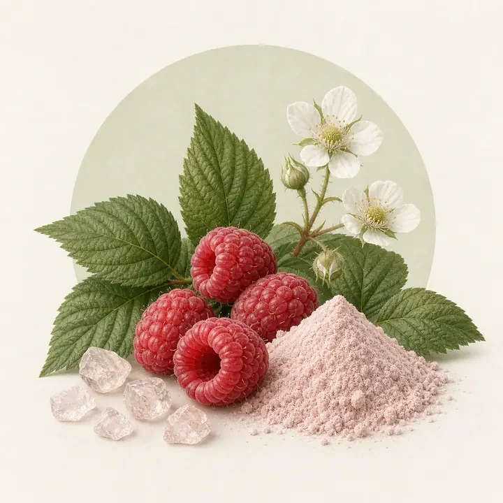 Himbeerketone (Raspberry Ketones): Pflanze, Rohstoff und Extraktdarstellung im Inhaltsstoffe-Lexikon
