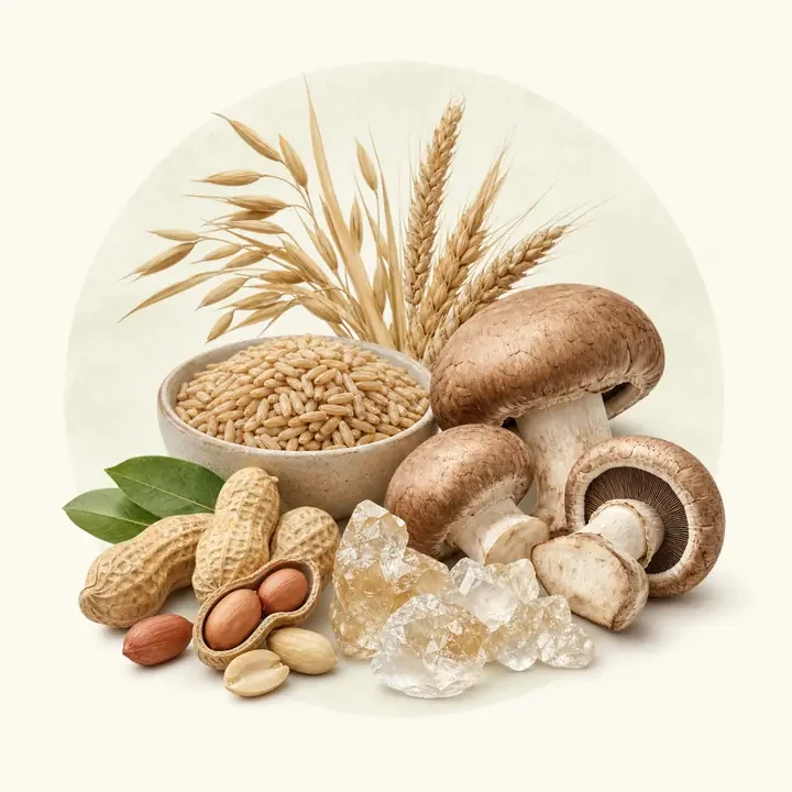 Niacin (Vitamin B3): natürliche Quellen und redaktionelle Nährstoffdarstellung