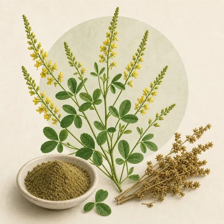 Steinklee-Extrakt (Melilotus officinalis): Pflanze, Rohstoff und Extraktdarstellung im Inhaltsstoffe-Lexikon