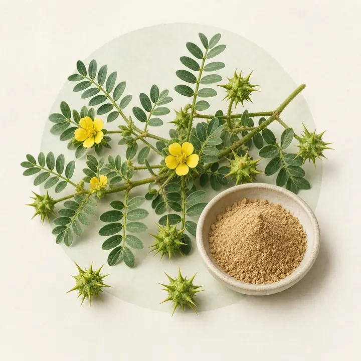Tribulus-terrestris-Extrakt: Pflanze, Rohstoff und Extraktdarstellung im Inhaltsstoffe-Lexikon