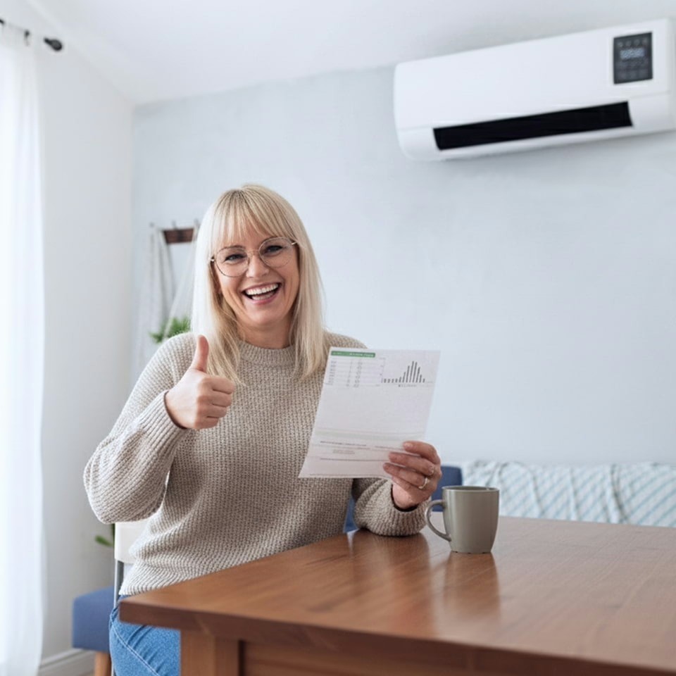 Coolizi – energiesparendes mobiles Klimagerät für einzelne Räume (Herstellerangabe)