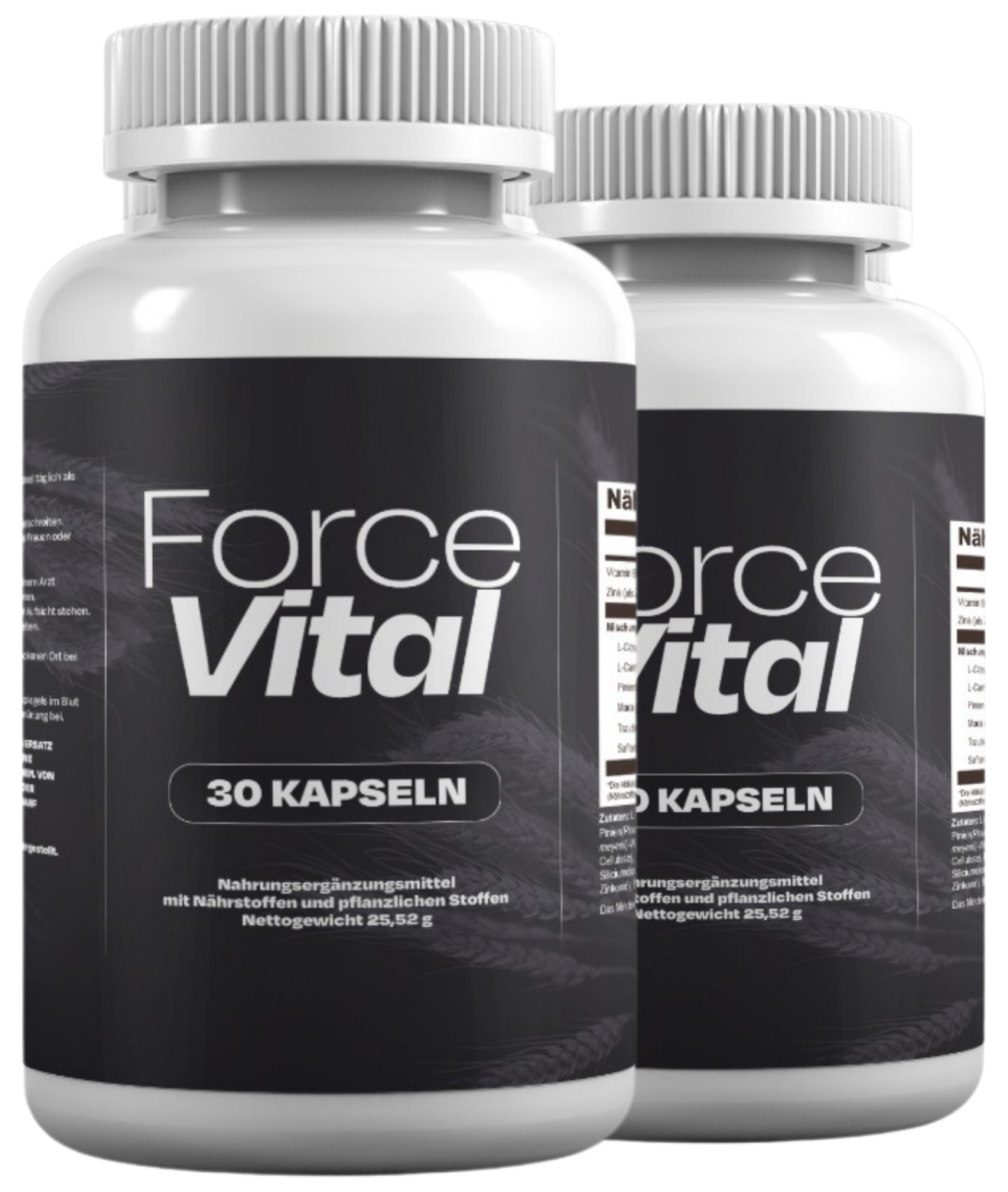 ForceVital im 2er-Set – 60-Tage-Vorrat, zwei Dosen mit je 30 Kapseln