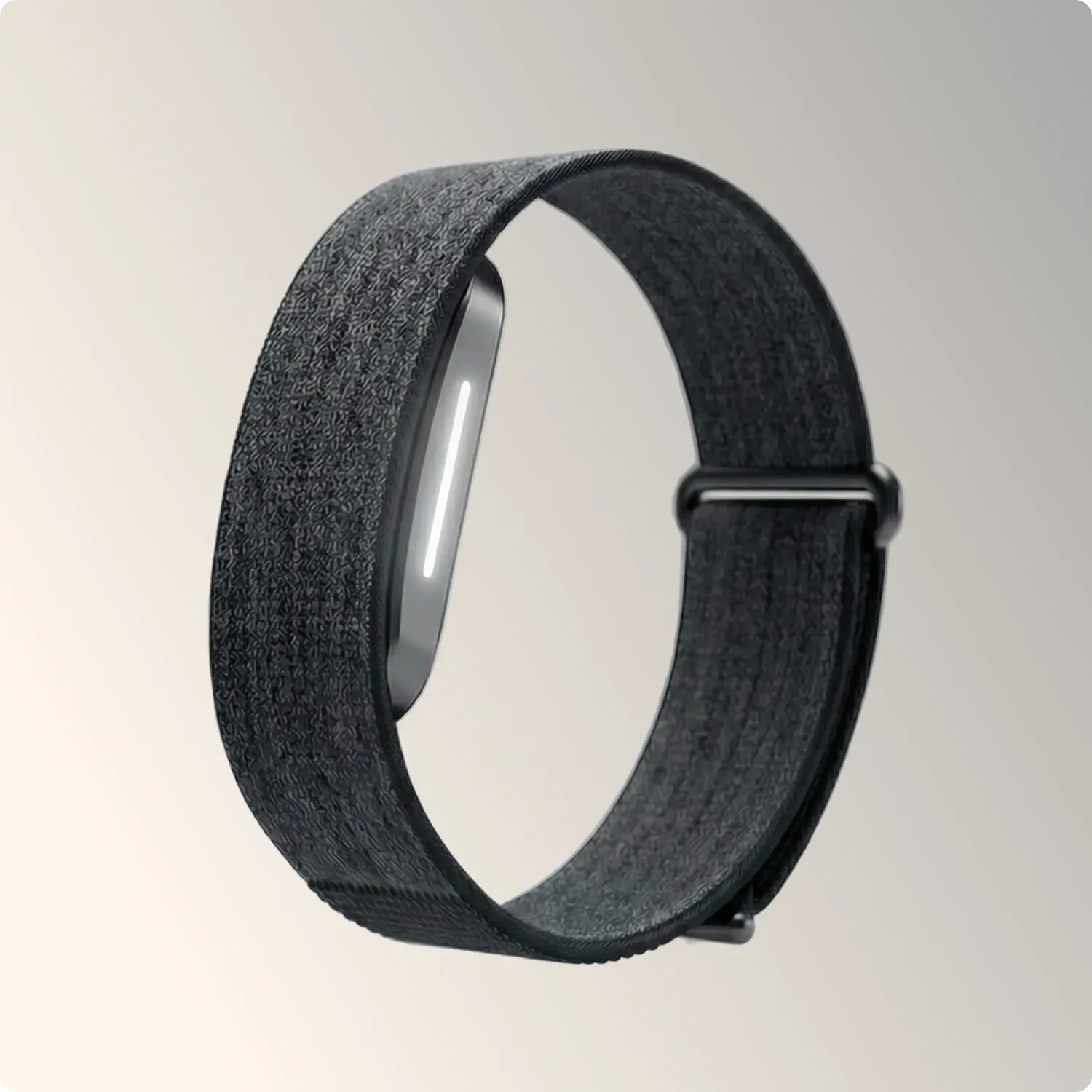 Hume Band 2.0 Gesundheits-Wearable – textiles Armband mit Sensormodul in Schwarz