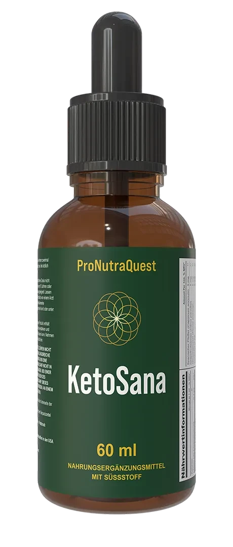 KetoSana Einzelflasche, 60 ml Stoffwechsel-Tropfen von ProNutraQuest