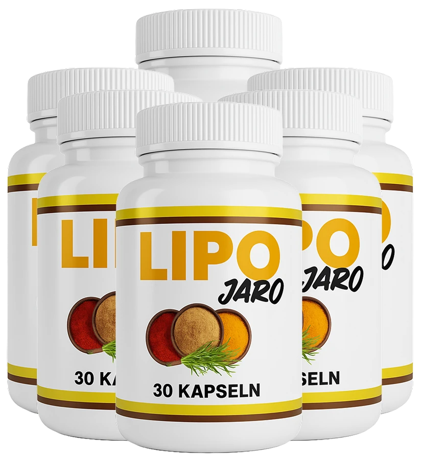 LipoJaro 6er-Set, Vorrat für 180 Tage