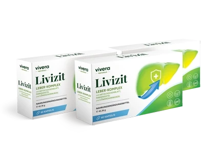 Livizit 60-Tage-Vorrat mit zwei Dosen Leber-Komplex