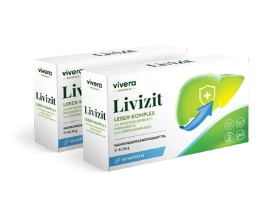 Livizit 90-Tage-Vorrat mit drei Dosen Leber-Komplex