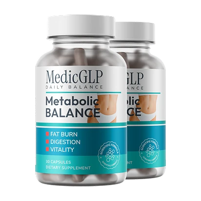 MedicGLP 60-Tage-Vorrat mit zwei Flaschen Metabolic Balance