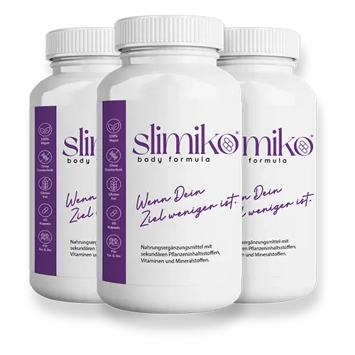 Slimiko im 3er-Set, drei Flaschen für einen 3-Monats-Vorrat