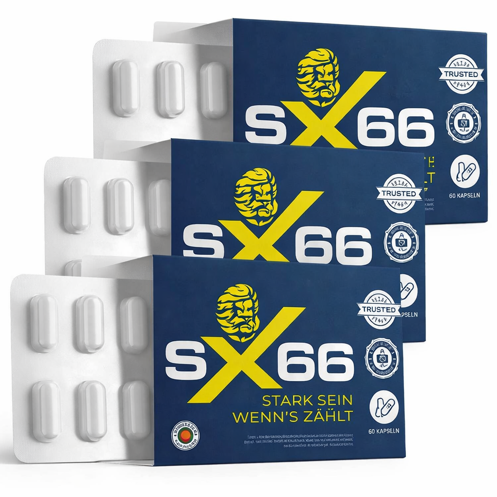 SX66 Kapselpackungen mit 60 Kapseln pro Packung