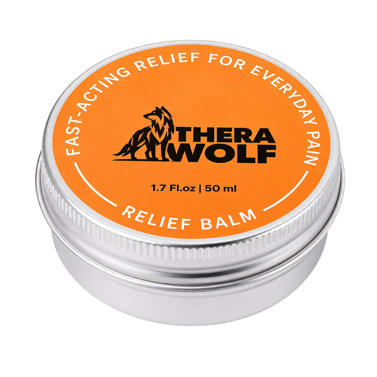 Therawolf Relief Balm als Produktansicht mit 50 ml Inhalt