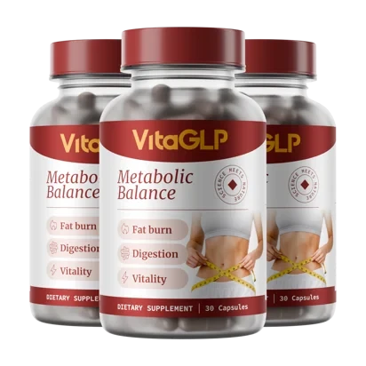 VitaGLP 90-Tage-Vorrat mit drei Flaschen Metabolic Balance